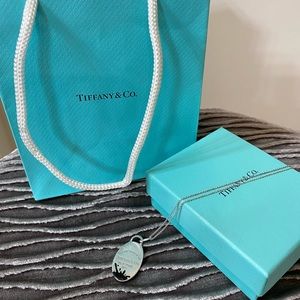 Tiffany & Co. Oval Splash Necklace